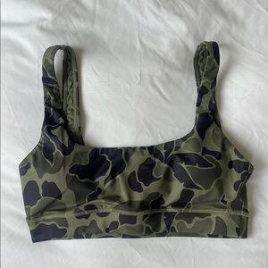 Camo Print Billabong Sports Bra